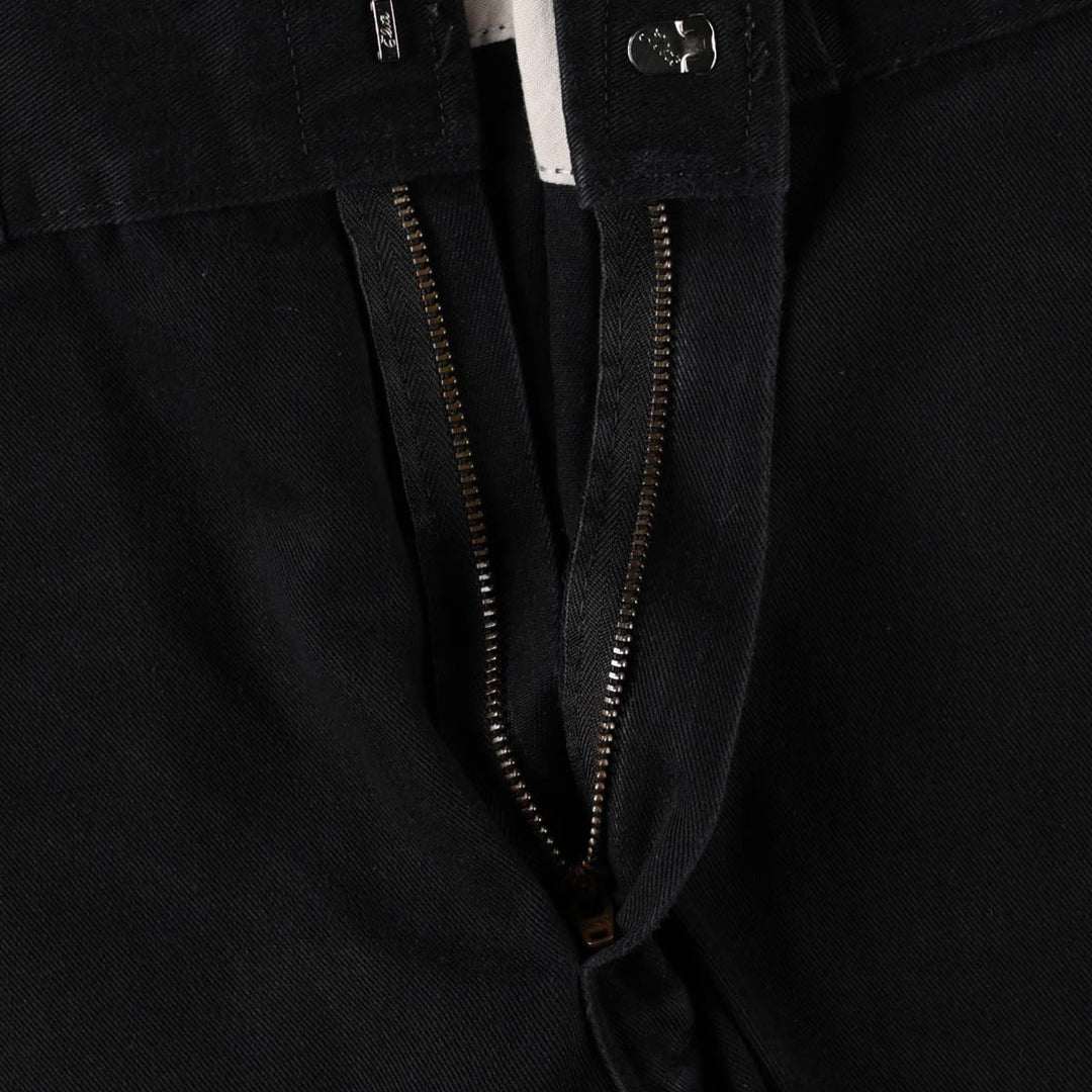 Dickies work pants, women's size XL (equivalent to W32). polyester black type Vintage Second Hand