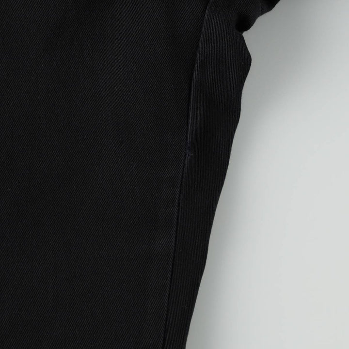 Dickies work pants, women's size XL (equivalent to W32). polyester black type Vintage Second Hand