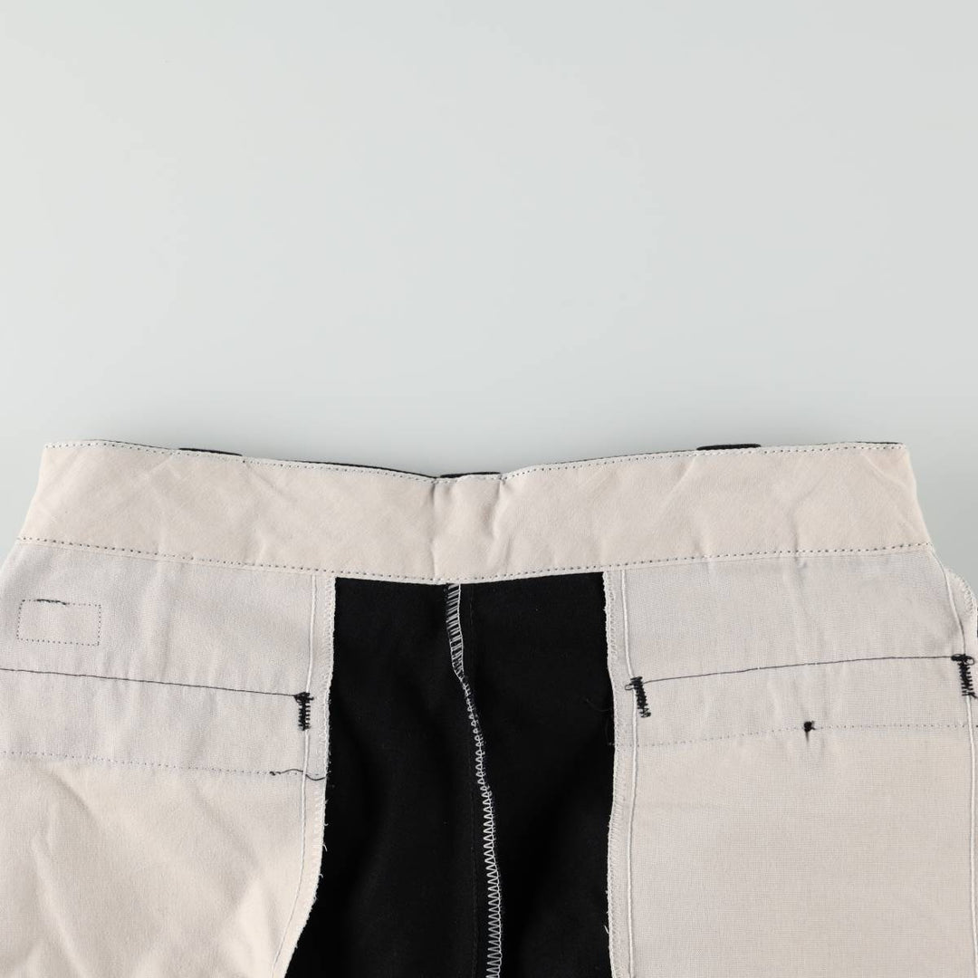 Dickies work pants, women's size XL (equivalent to W32). polyester black type Vintage Second Hand