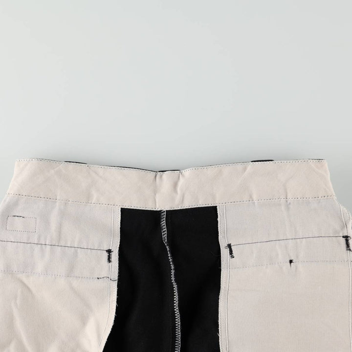 Dickies work pants, women's size XL (equivalent to W32). polyester black type Vintage Second Hand