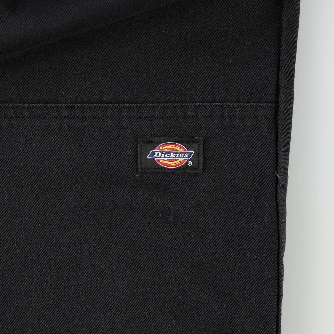 Dickies Loose Fit Double Knee Work Pants, Men's Size W31 (approx.) polyester black type Vintage Second Hand
