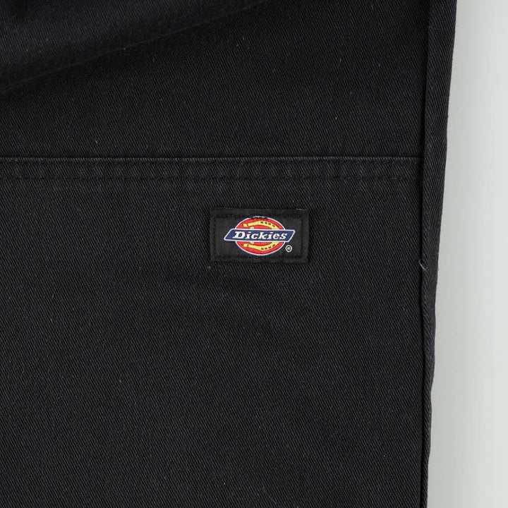 Dickies Loose Fit Double Knee Work Pants, Men's Size W31 (approx.) polyester black type Vintage Second Hand