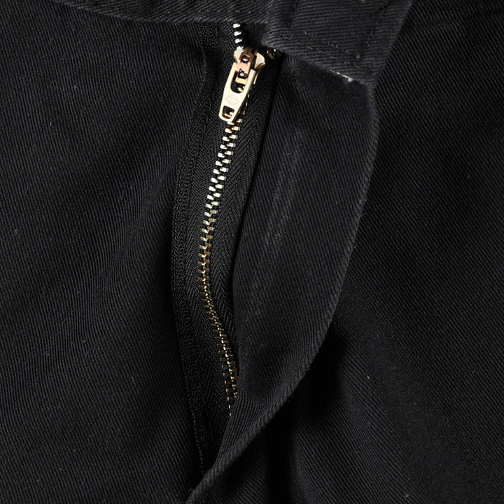 Dickies Loose Fit Double Knee Work Pants, Men's Size W31 (approx.) polyester black type Vintage Second Hand