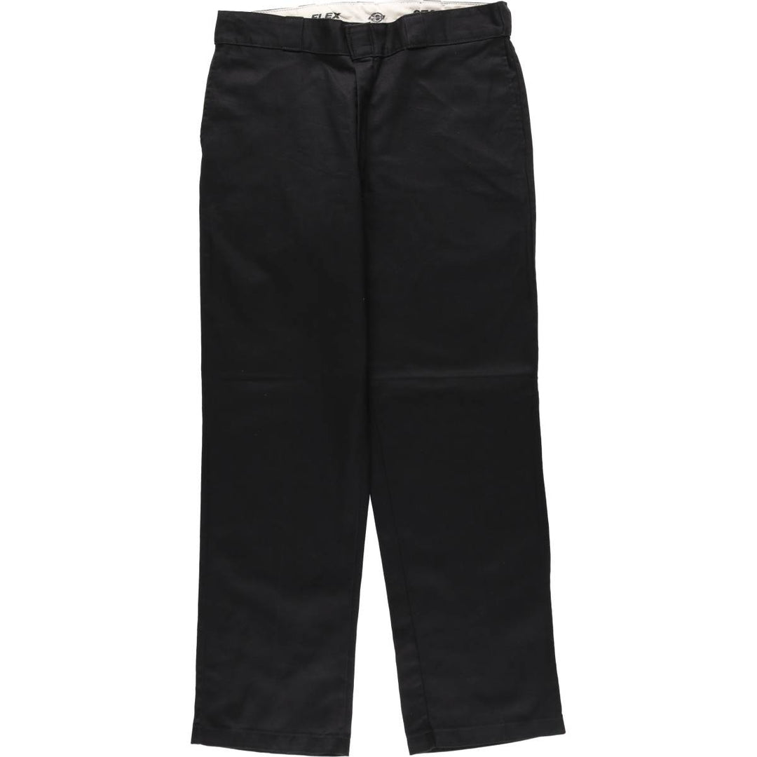 Dickies 874 Flex Original Fit Work Pants, Men's, Size 35 polyester black type Vintage Second Hand