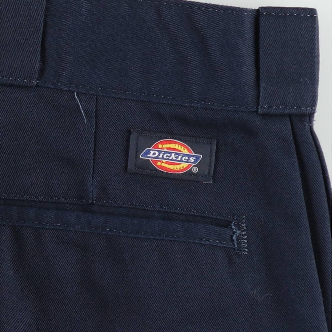 Dickies 874 ORIGINAL FIT Work Pants for Men, Size W36 polyester navy blue type Vintage Second Hand
