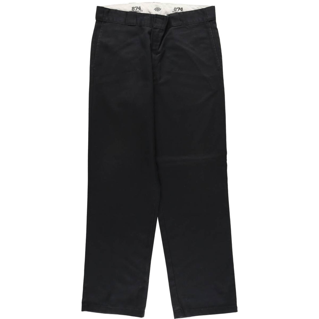 Dickies 874 Original Fit Work Pants, Men's, Size W34 unclear black type Vintage Second Hand