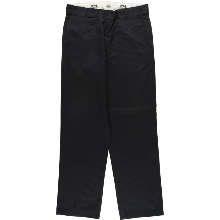 Dickies 874 Original Fit Work Pants, Men's, Size W34 unclear black type Vintage Second Hand