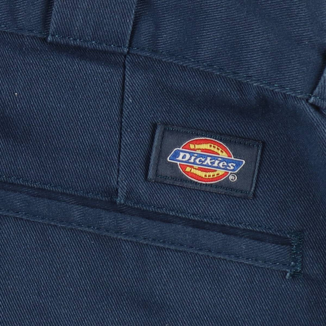 Dickies Work Pants Men's W32 equivalent polyester Navy blue Vintage Second Hand