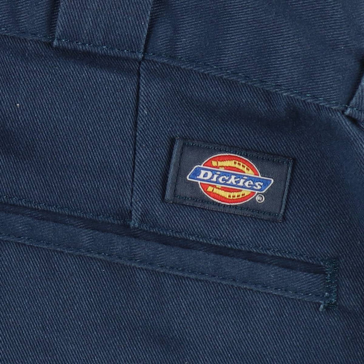Dickies Work Pants Men's W32 equivalent polyester Navy blue Vintage Second Hand