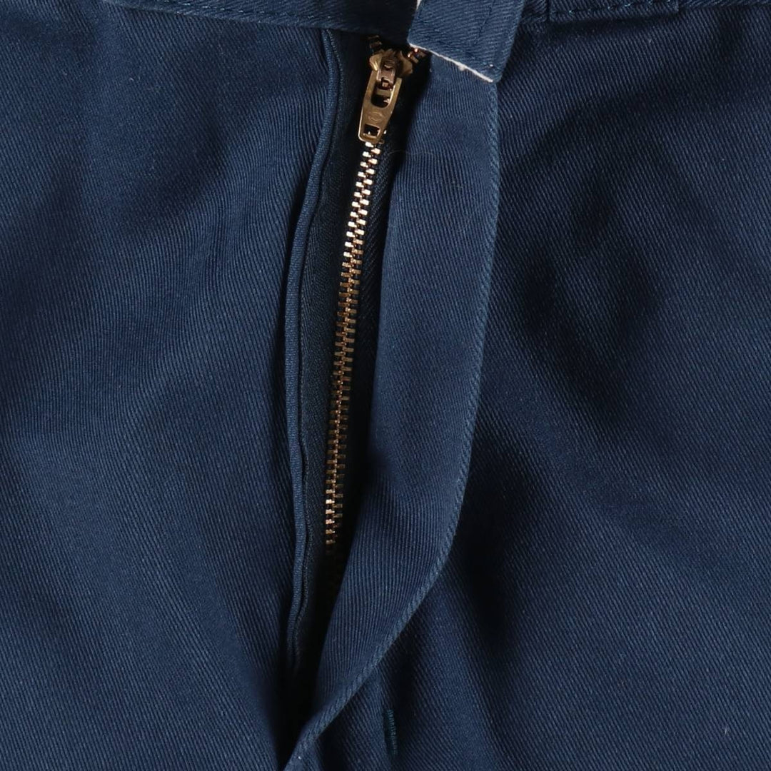 Dickies Work Pants Men's W32 equivalent polyester Navy blue Vintage Second Hand