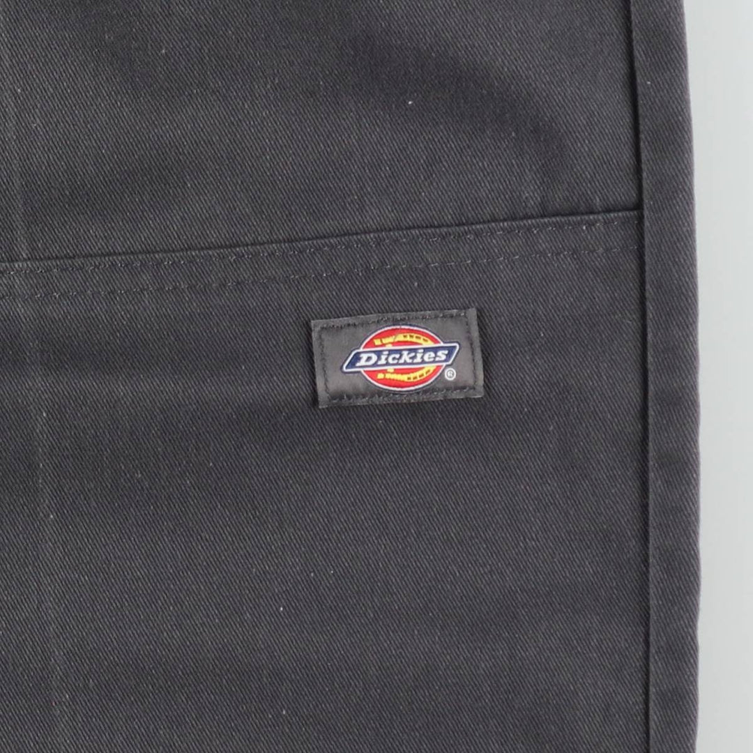 Dickies Loose Fit Double Knee Work Pants Men's W36 polyester Charcoal Vintage Second Hand