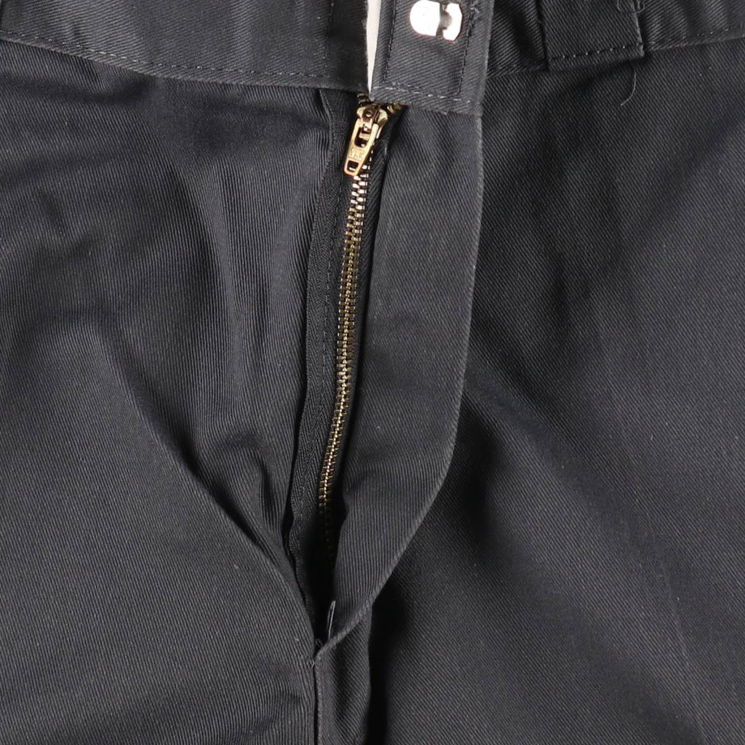 Dickies Loose Fit Double Knee Work Pants Men's W36 polyester Charcoal Vintage Second Hand