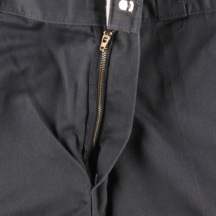 Dickies Loose Fit Double Knee Work Pants Men's W36 polyester Charcoal Vintage Second Hand