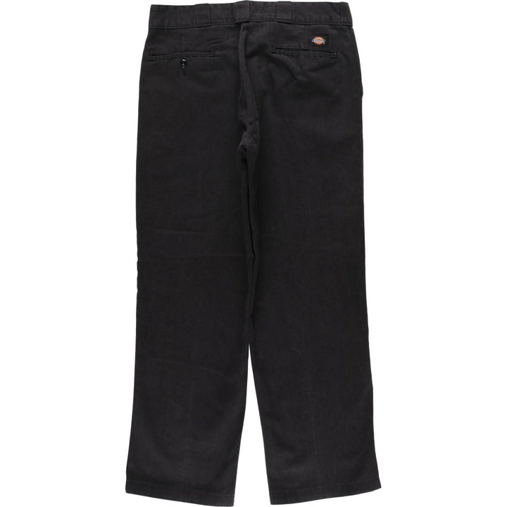 Dickies 874 ORIGINAL FIT Work Pants for Men, W34 equivalent polyester black type Vintage Second Hand