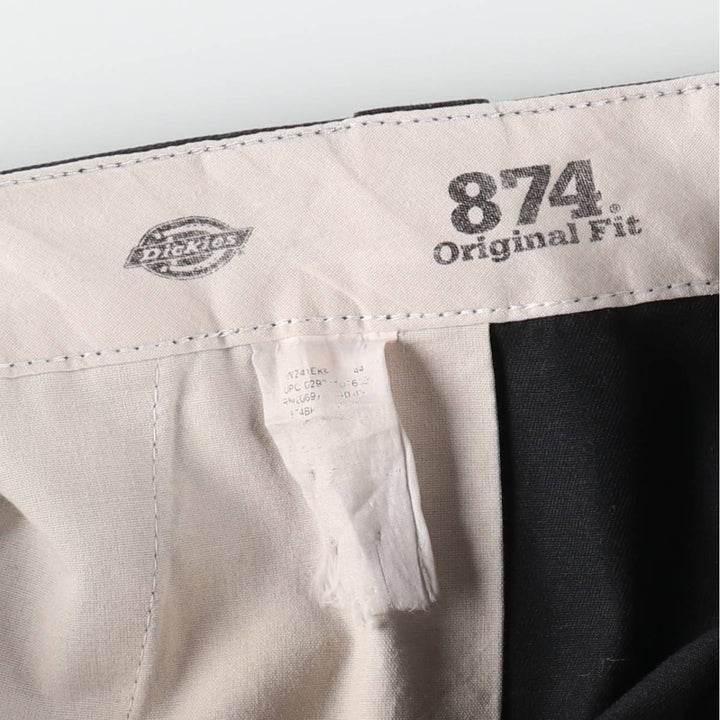 Dickies 874 Original Fit Work Pants for Men, W36 unclear black type Vintage Second Hand