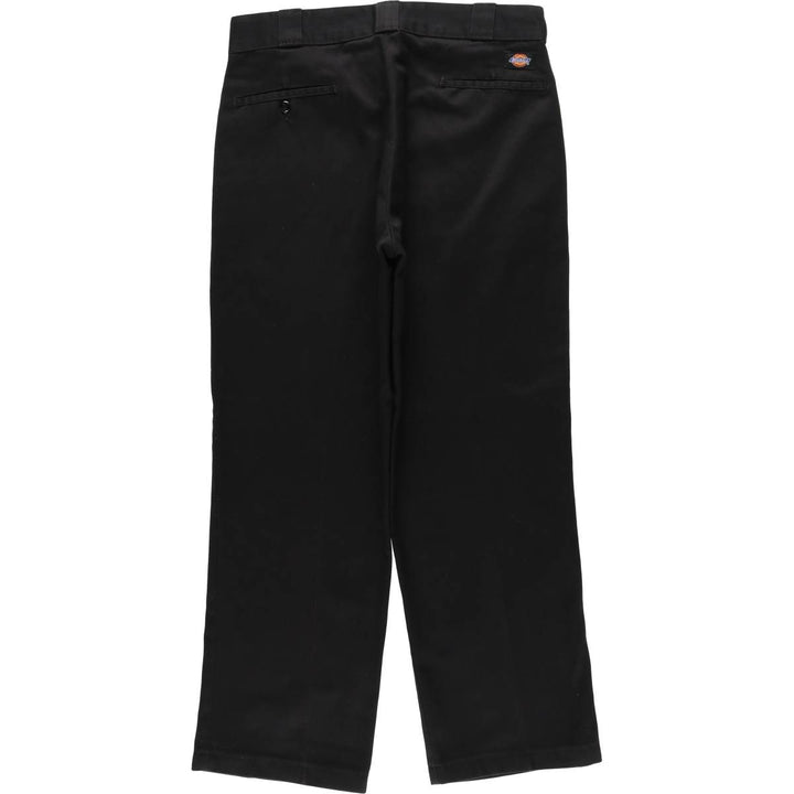 Dickies 874 ORIGINAL FIT Work Pants for Men, W34 equivalent polyester black type Vintage Second Hand