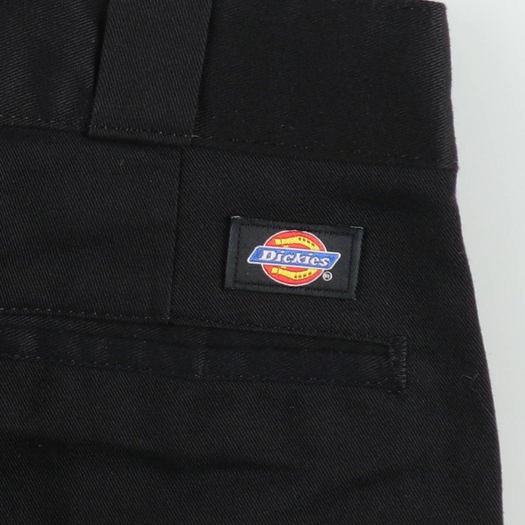 Dickies Work Pants Men's W32 equivalent polyester black type Vintage Second Hand