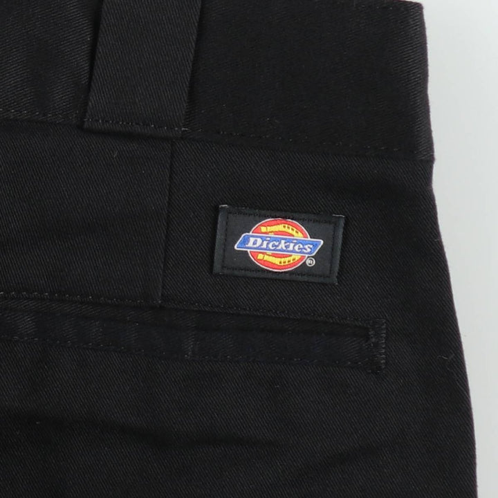 Dickies Work Pants Men's W32 equivalent polyester black type Vintage Second Hand