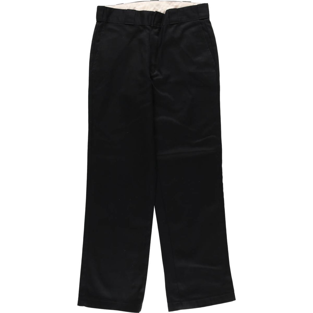 Dickies Work Pants Men's W30 equivalent polyester black type Vintage Second Hand