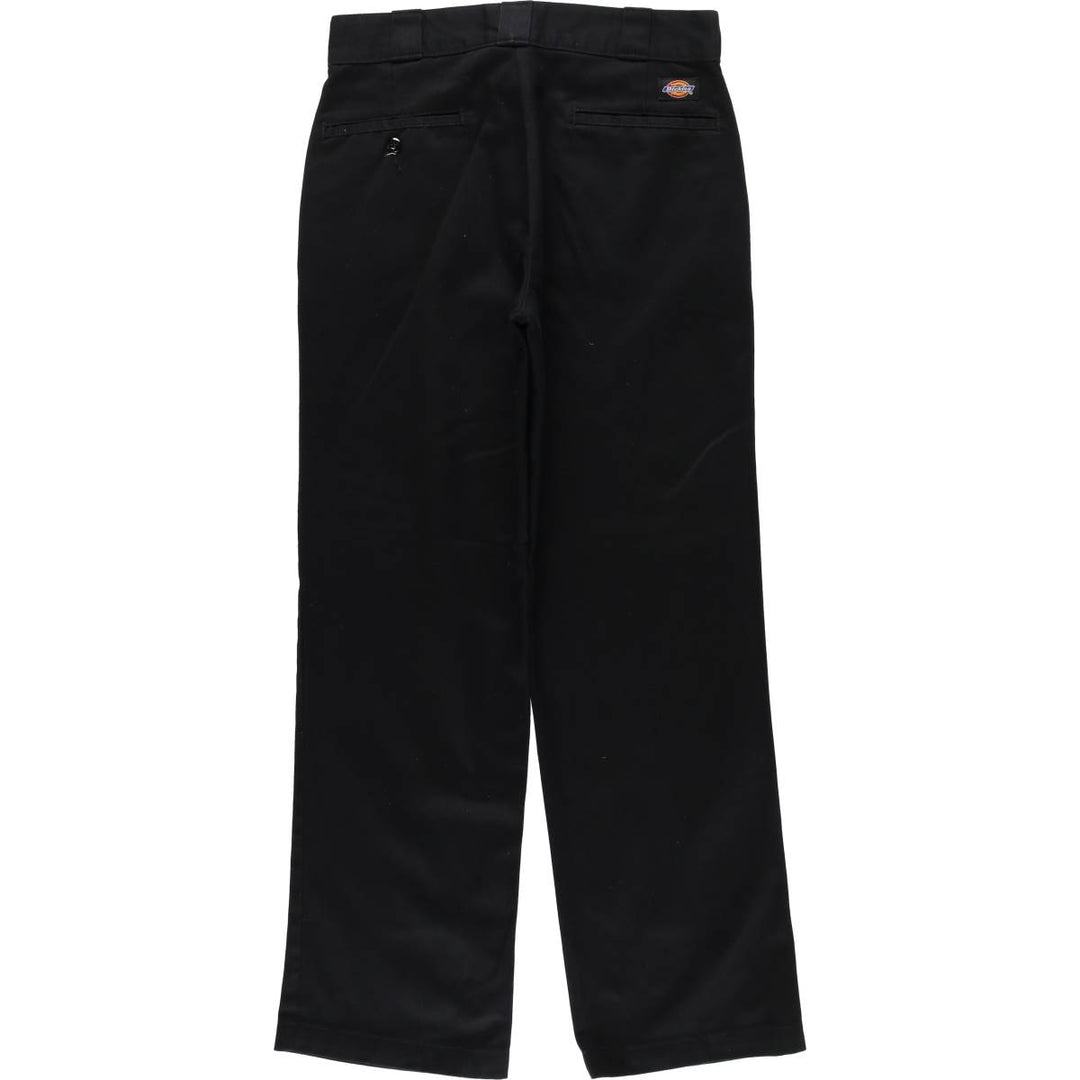 Dickies Work Pants Men's W30 equivalent polyester black type Vintage Second Hand