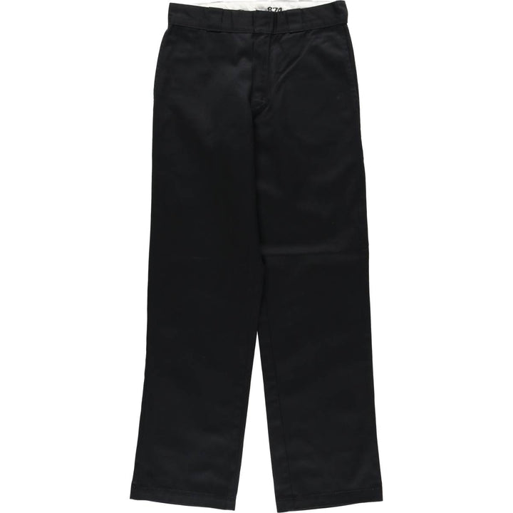 Dickies 874 ORIGINAL FIT Work Pants for Men, W30 equivalent polyester black type Vintage Second Hand