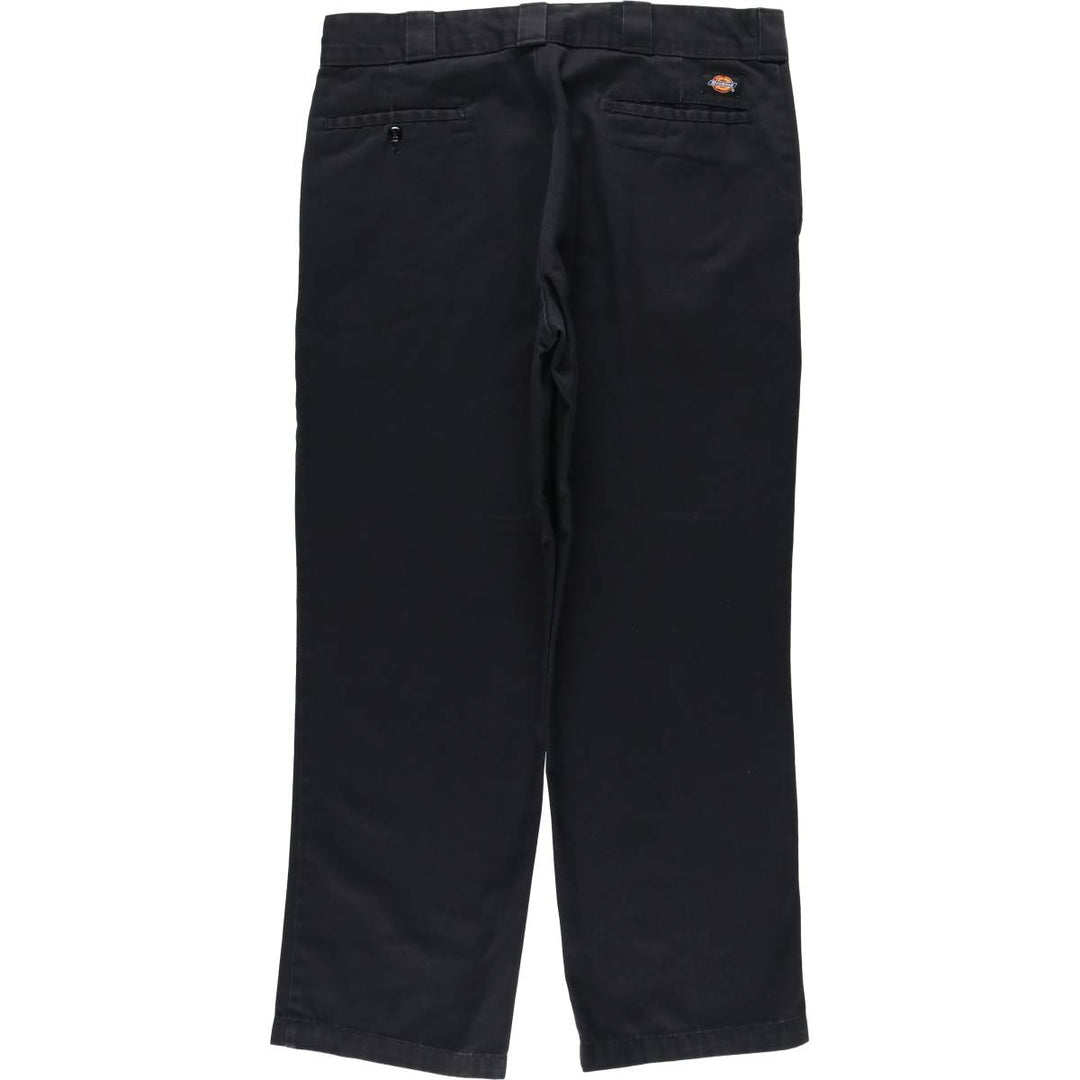 Dickies 874 ORIGINAL FIT Work Pants for Men, Size W36 polyester black type Vintage Second Hand