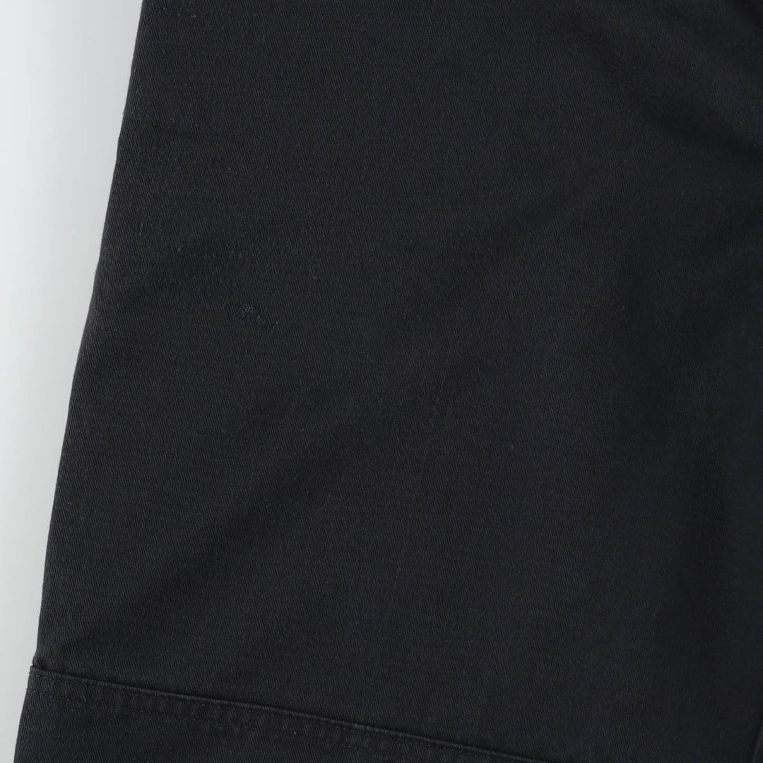 Dickies Loose Fit Double Knee Work Pants Men's W33 polyester black type Vintage Second Hand