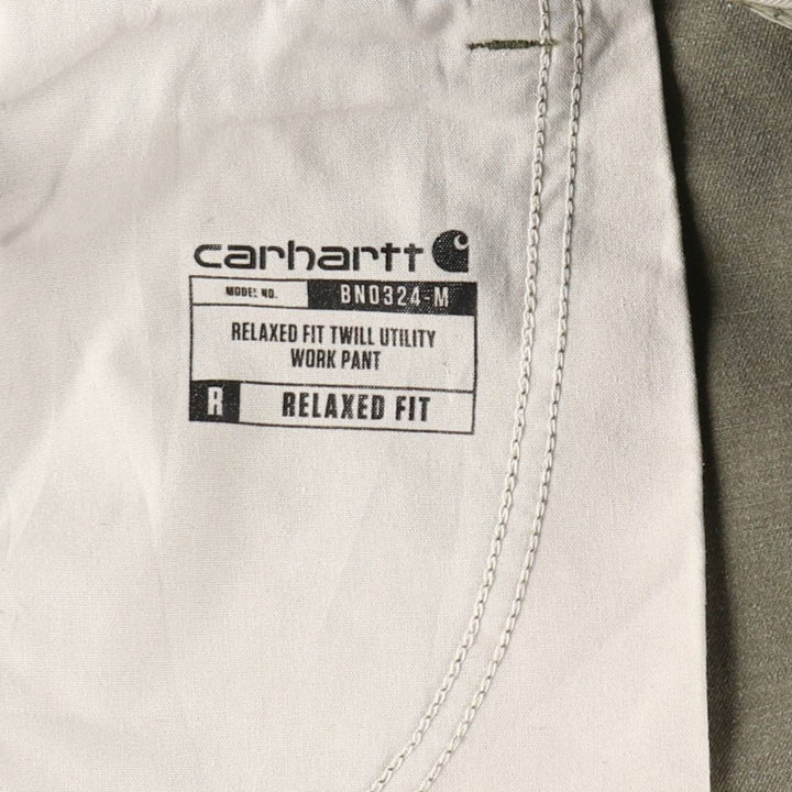 Carhartt Relaxed Fit Painter Pants, Men's, W34 equivalent cotton Khaki type Vintage Second Hand