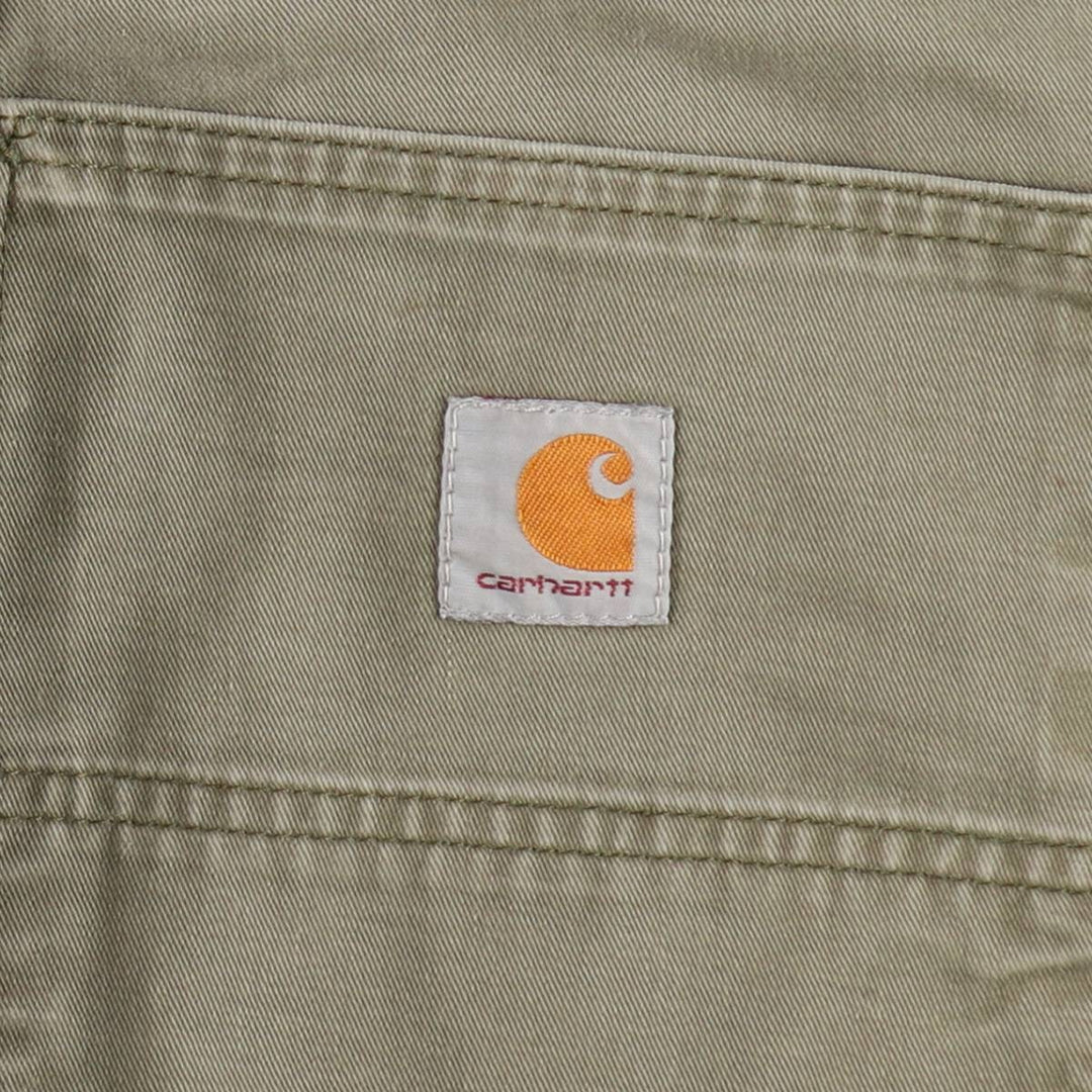 Carhartt Relaxed Fit Painter Pants, Men's, W34 equivalent cotton Khaki type Vintage Second Hand