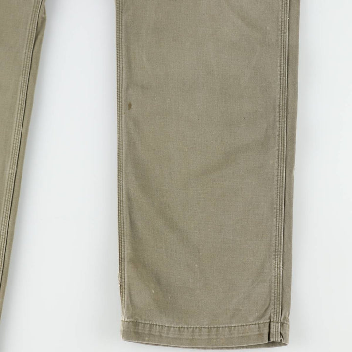 Carhartt Relaxed Fit Painter Pants, Men's, W34 equivalent cotton Khaki type Vintage Second Hand
