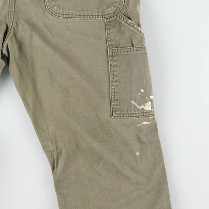 Carhartt Relaxed Fit Painter Pants, Men's, W34 equivalent cotton Khaki type Vintage Second Hand
