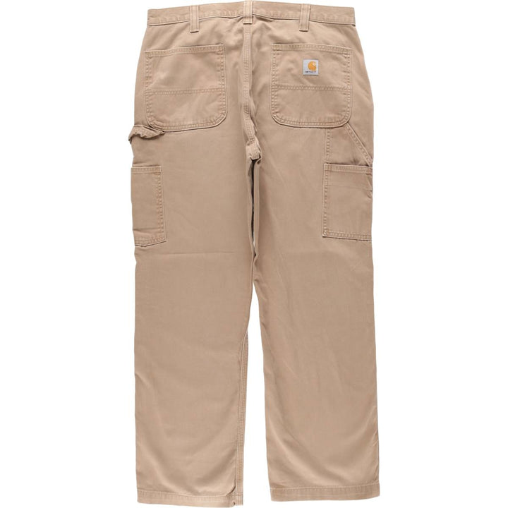 Carhartt Relaxed Fit Painter Pants, Men's, W35 equivalent cotton Beige type Vintage Second Hand