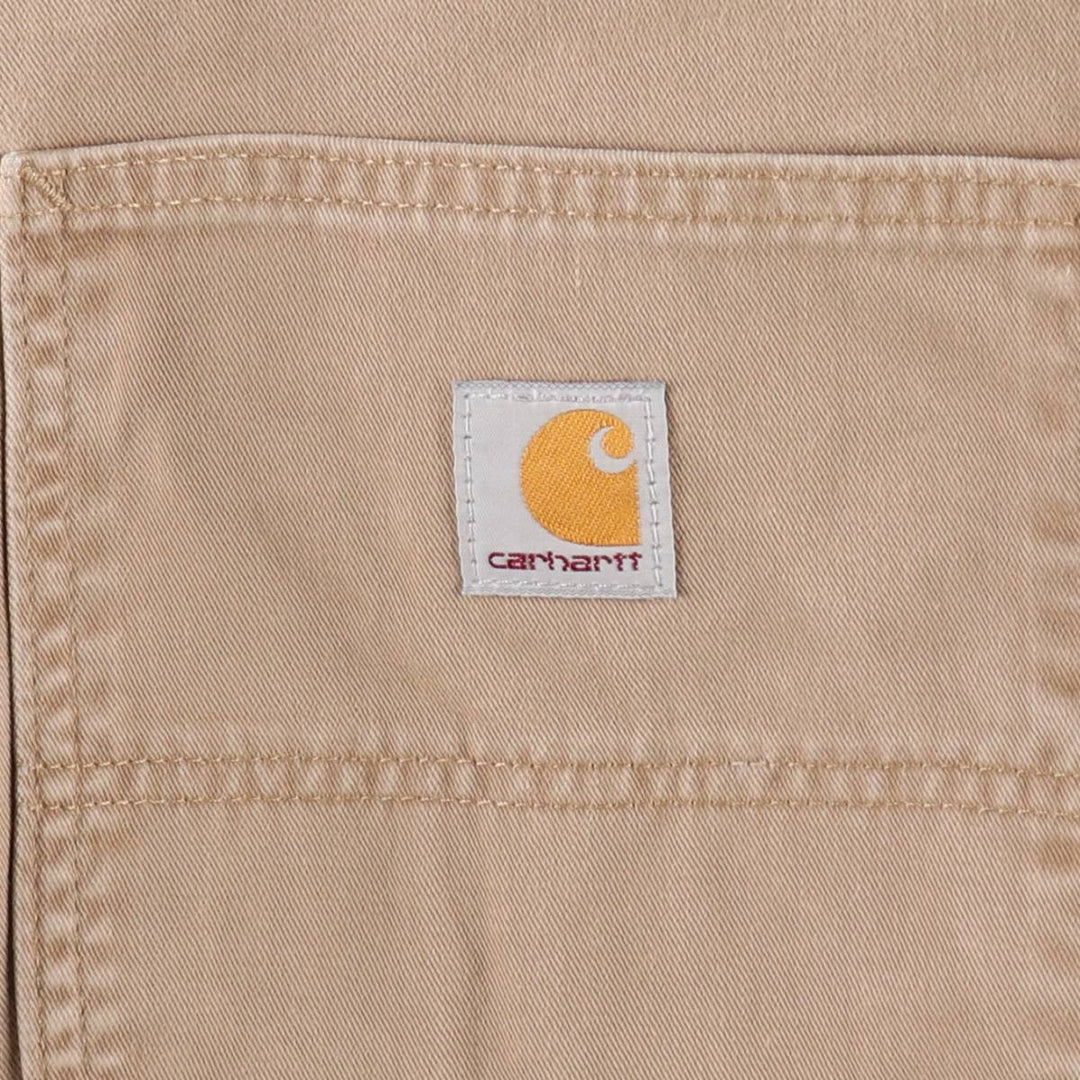 Carhartt Relaxed Fit Painter Pants, Men's, W35 equivalent cotton Beige type Vintage Second Hand