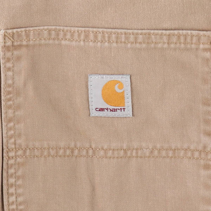 Carhartt Relaxed Fit Painter Pants, Men's, W35 equivalent cotton Beige type Vintage Second Hand