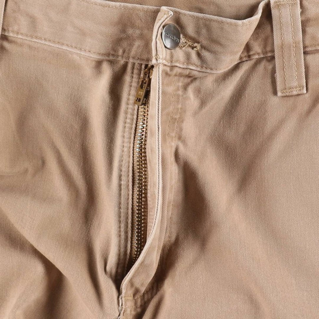 Carhartt Relaxed Fit Painter Pants, Men's, W35 equivalent cotton Beige type Vintage Second Hand