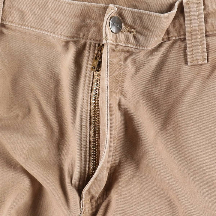 Carhartt Relaxed Fit Painter Pants, Men's, W35 equivalent cotton Beige type Vintage Second Hand