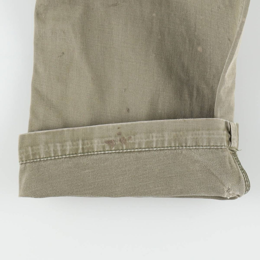 Carhartt Relaxed Fit Painter Pants, Men's, Size W33 (approx.) cotton Khaki type Vintage Second Hand