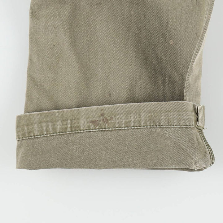 Carhartt Relaxed Fit Painter Pants, Men's, Size W33 (approx.) cotton Khaki type Vintage Second Hand