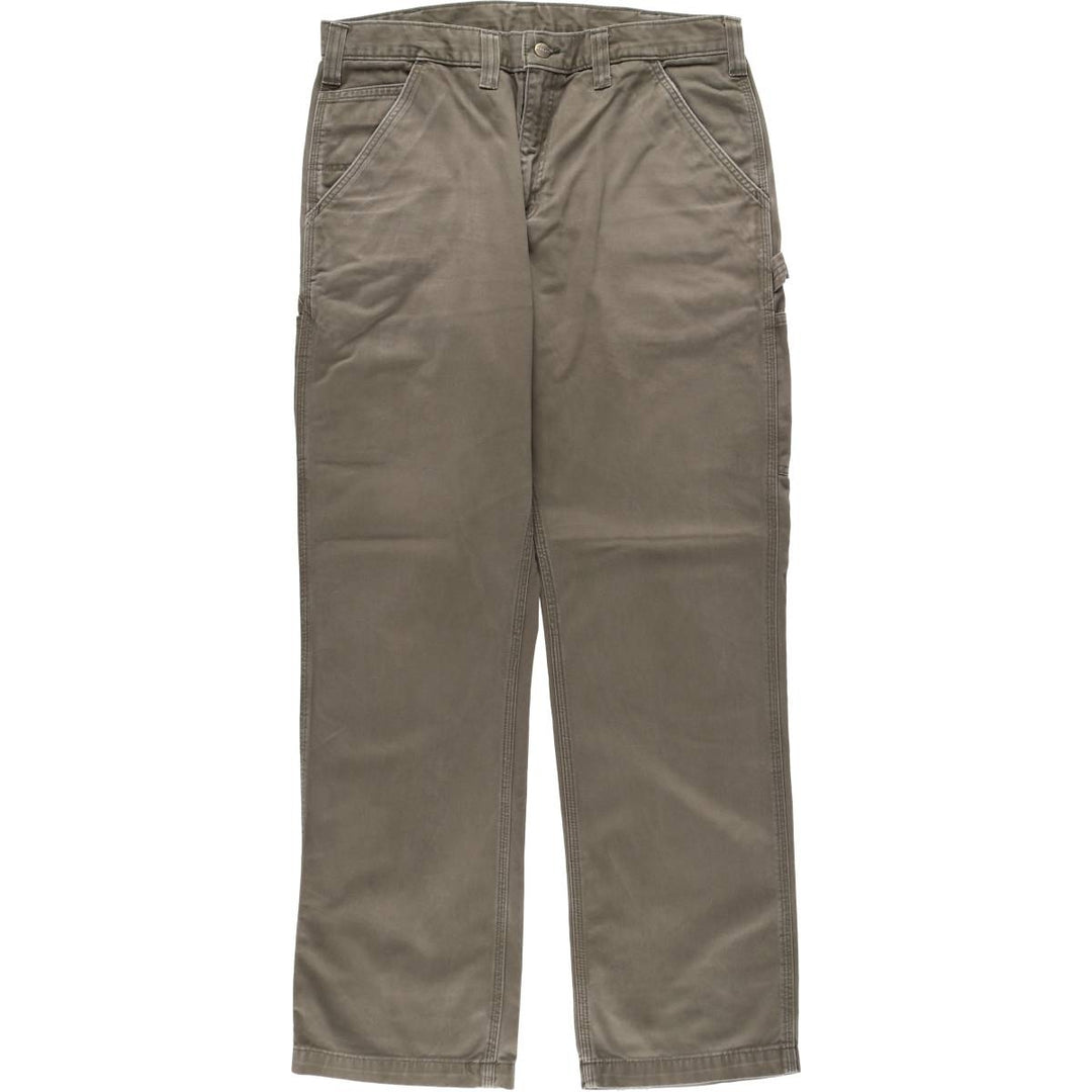 Carhartt Relaxed Fit Painter Pants, Men's, W35 equivalent cotton Charcoal Vintage Second Hand