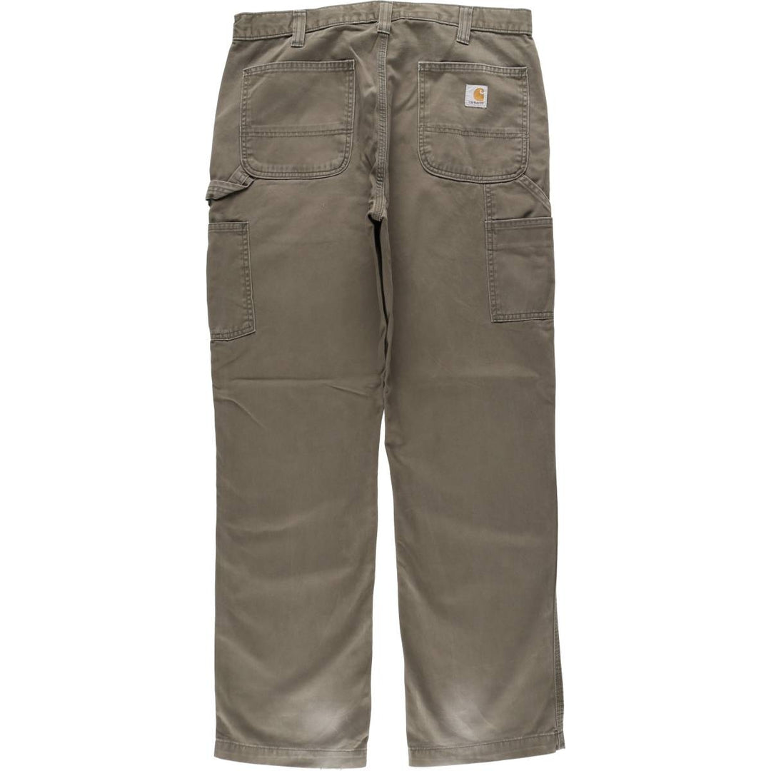 Carhartt Relaxed Fit Painter Pants, Men's, W35 equivalent cotton Charcoal Vintage Second Hand