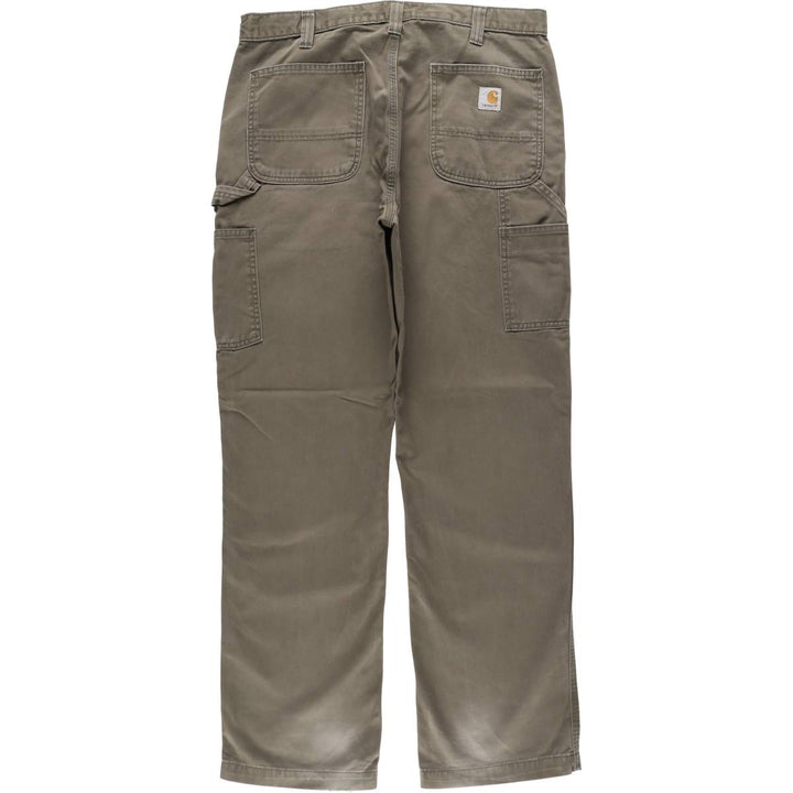 Carhartt Relaxed Fit Painter Pants, Men's, W35 equivalent cotton Charcoal Vintage Second Hand