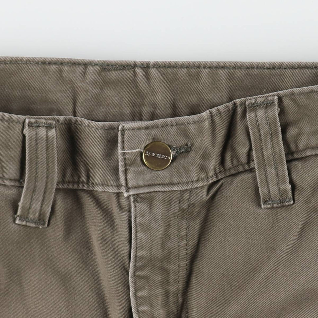 Carhartt Relaxed Fit Painter Pants, Men's, W35 equivalent cotton Charcoal Vintage Second Hand