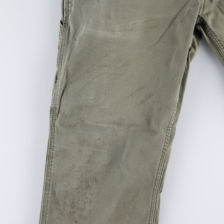 Carhartt Relaxed Fit Painter Pants, Men's, Size W33 (approx.) cotton Khaki type Vintage Second Hand