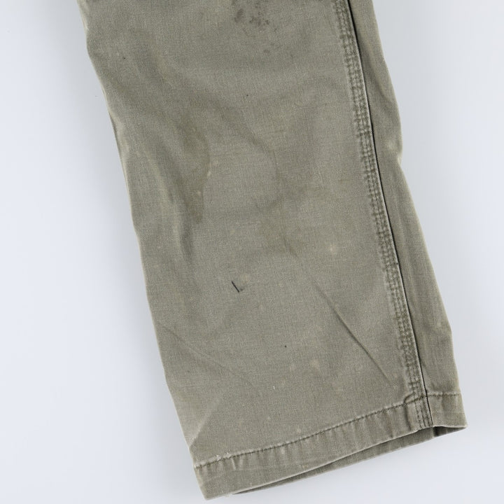 Carhartt Relaxed Fit Painter Pants, Men's, Size W33 (approx.) cotton Khaki type Vintage Second Hand