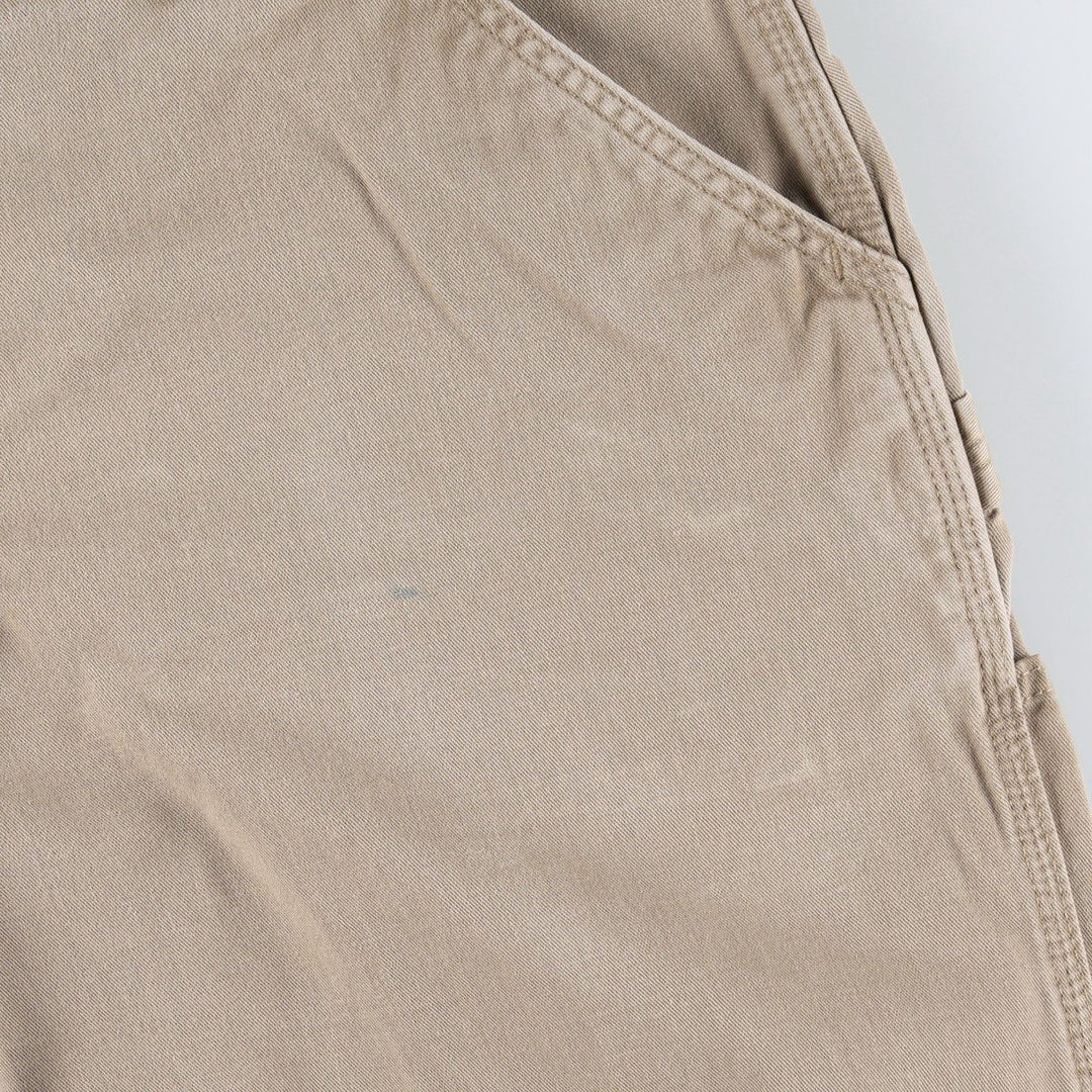 Carhartt painter pants, men's size W37 (approx.) cotton brown type Vintage Second Hand