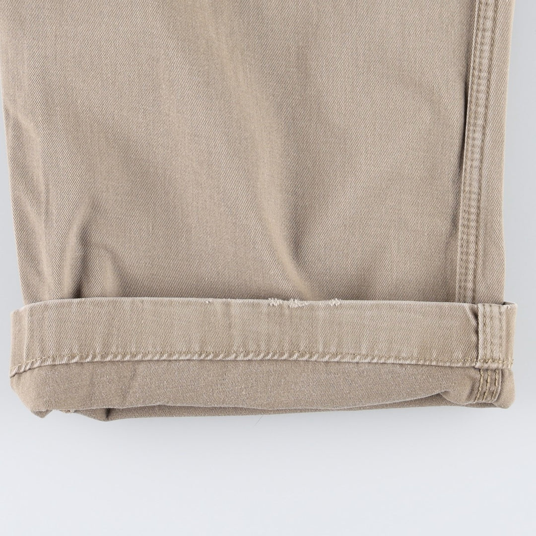 Carhartt painter pants, men's size W37 (approx.) cotton brown type Vintage Second Hand