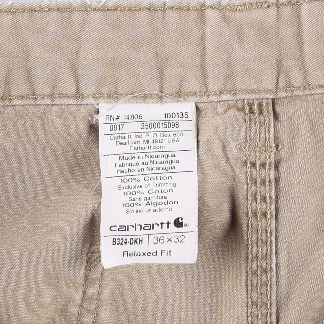 Carhartt Relaxed Fit Painter Pants, Men's W37 (approx.) cotton Beige type Vintage Second Hand