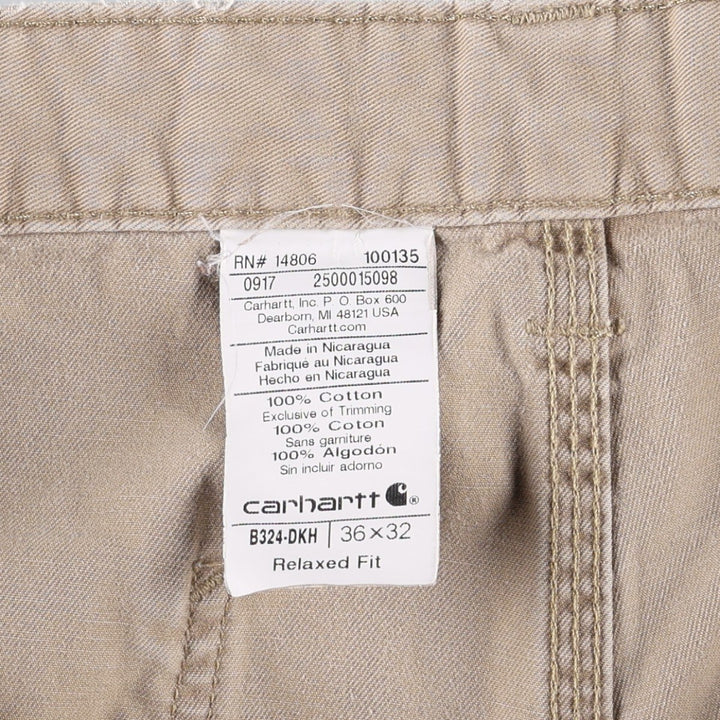 Carhartt Relaxed Fit Painter Pants, Men's W37 (approx.) cotton Beige type Vintage Second Hand