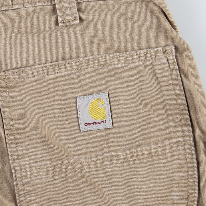 Carhartt Relaxed Fit Painter Pants, Men's, W34 equivalent cotton Beige type Vintage Second Hand