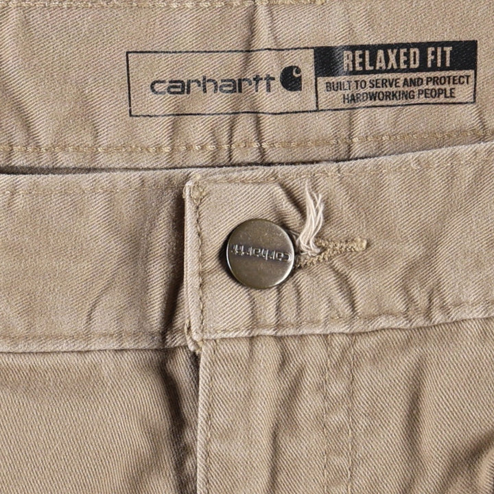 Carhartt Relaxed Fit Painter Pants, Men's, W34 equivalent cotton Beige type Vintage Second Hand